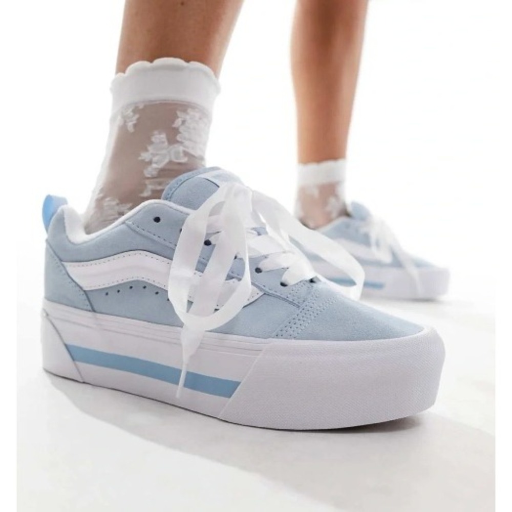 VANS Knu Stack Light Blue Sneaker | SZ: 5